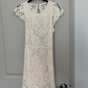 Pink Lily Aspire To Be Lace Dress